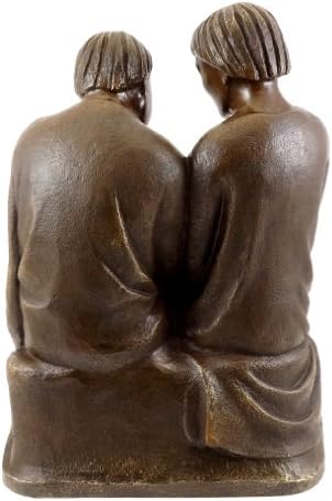 Bronze Sculpture Reading Monks by Ernst Barlach