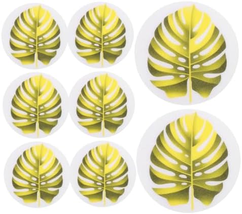 Alipis Leaf Shape Non-Slip Bathtub Decals