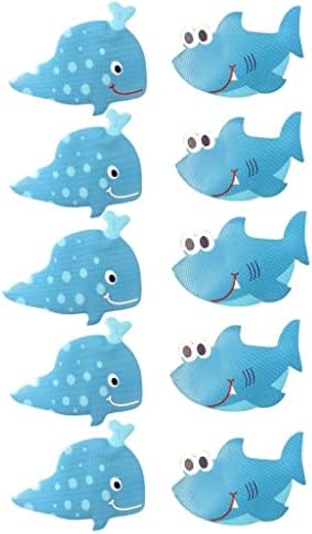 Non-Slip Animal Decals Bath Tub Stickers 10pcs