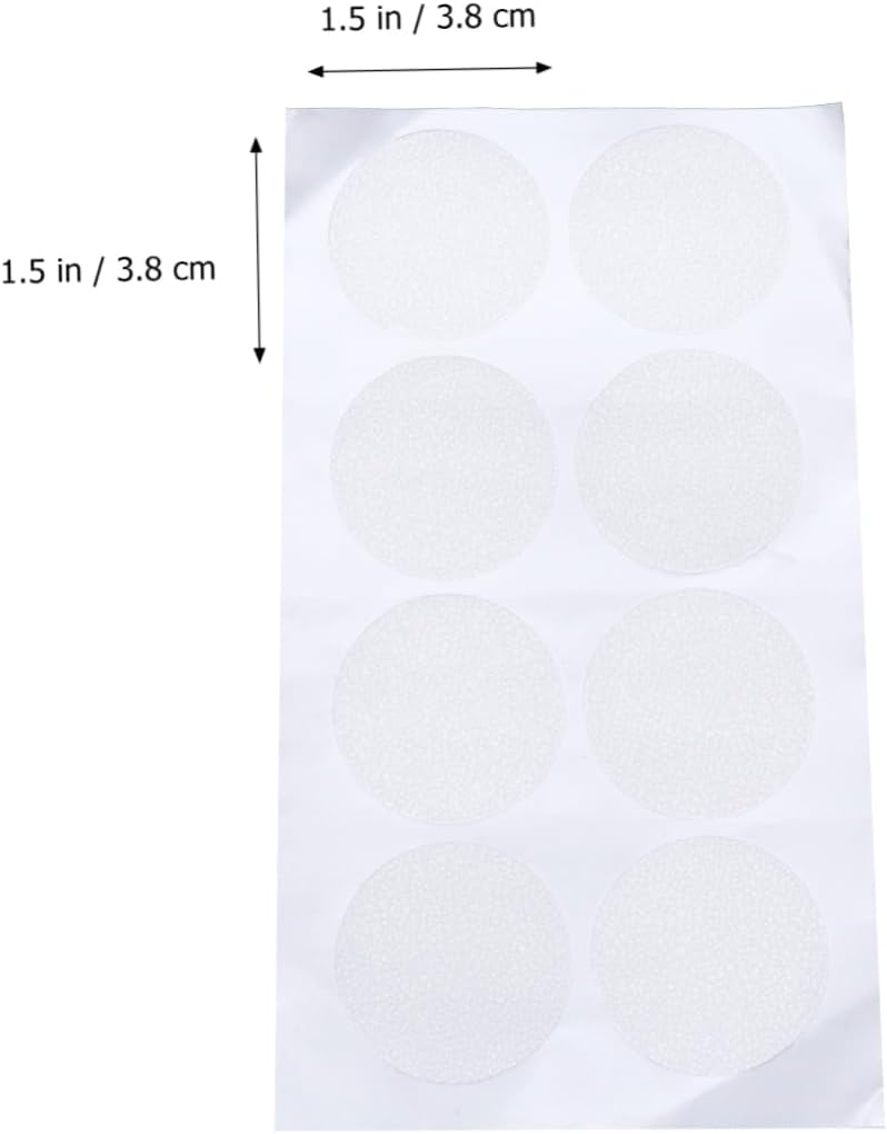 PRETYZOOM Non-Slip Bathroom Stickers 32 Pcs Peva Round Safety