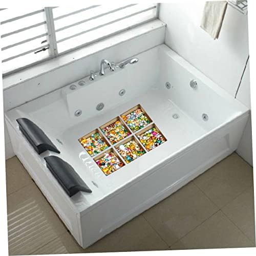 SOPOTUTU 6 Pcs Non-Slip Bathtub Stickers Decals