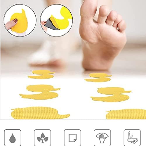 YANQINQIN 24PCS Non-Slip Bathtub Stickers