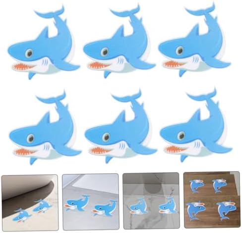 Ciieeo Non-Slip Waterproof Bathtub Stickers with Cartoon Design
