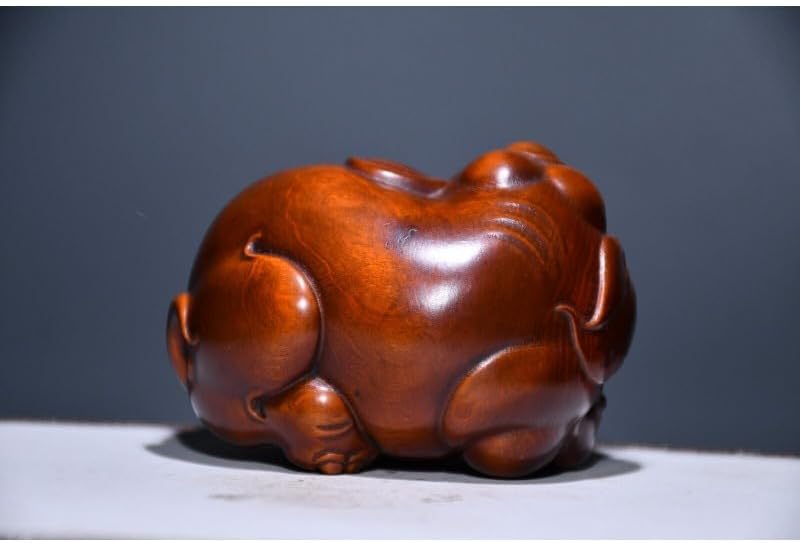 Handmade Meditating Elephant Statue Home Decor