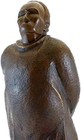 Kunst Ambiente Bronze Statue The Walker Signed Barlach 1