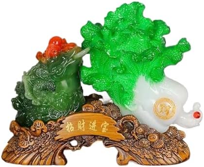 Chinese Feng Shui Resin Wealth Statue - Wealth and Prosperity