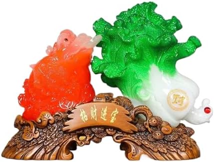 Chinese Feng Shui Resin Wealth Statues - 1743