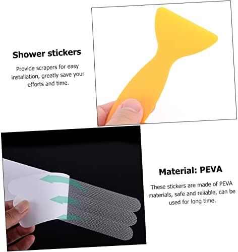 ABOOFAN Non-Slip Bathroom Stickers 6pcs