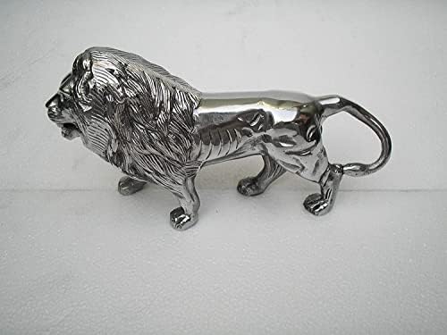 Aluminum Lion Statue Durable Home Decor Sculpture