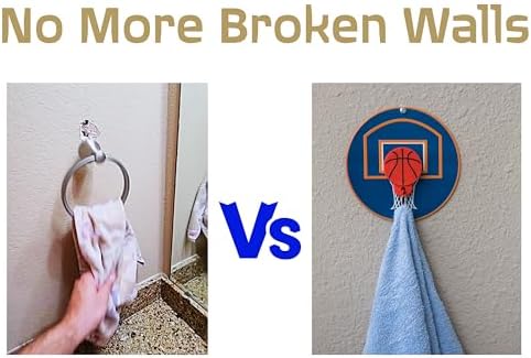 Towel Bud Magnetic Holder Basketball Unicorn Design