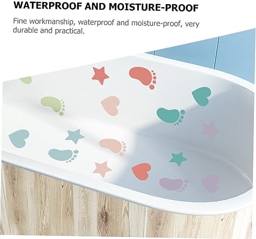 Ciieeo Non-Slip Bath Tub Decals 12 Sheets