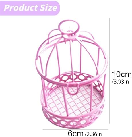 Modern Mini Bird Cage Sculptures for Home Decor