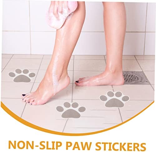 VOSAREA 10Pcs Non-Slip Shower Stickers for Bathtub Safety