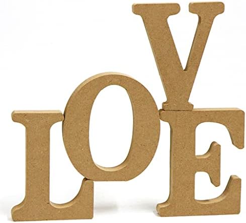 Wooden Table Number Statues for Home Decor