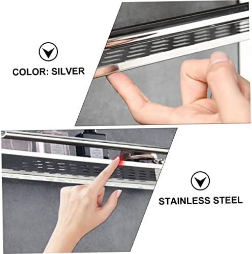 Unomor Shower Wall Storage Rack Stainless Steel