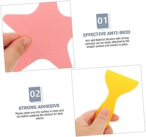 Yardenfun 1Set Non-Skid Bathtub Stickers 1