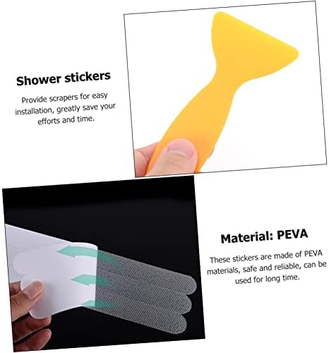 PRETYZOOM 6Pcs Non-Slip Shower Decals for Safe Bathing