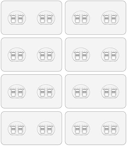 Spiglamm 8 Pack Shower Caddy Hooks Replacement