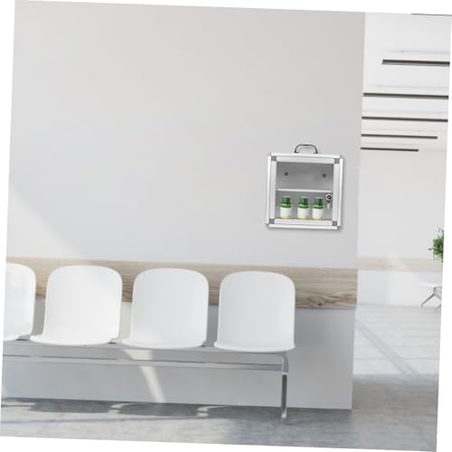 Amosfun Wall Medicine Cabinet Organizer with Multiple Compartments 1