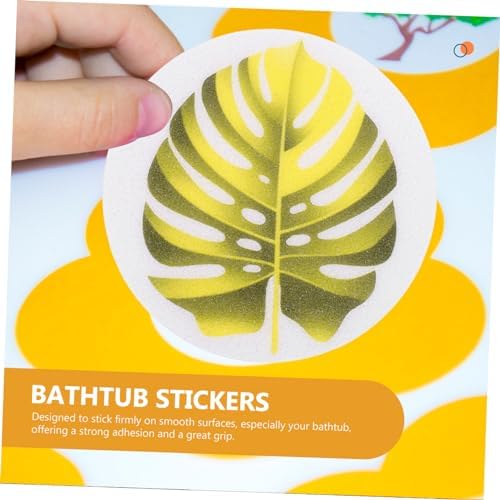 Leaf Shape Anti-Slip Bath Stickers for Safety