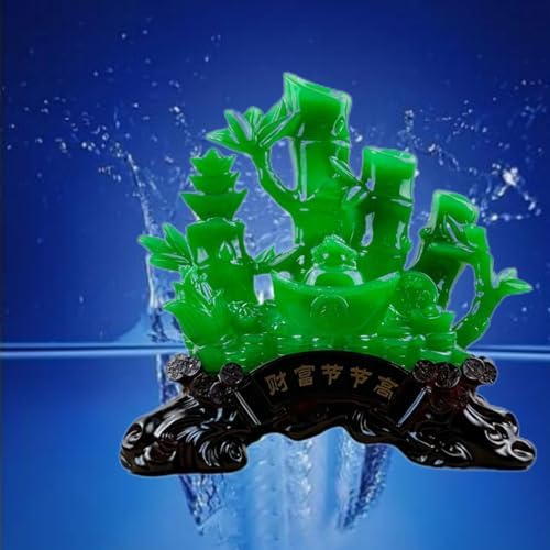 Wealth Prosperity Sculpture - Feng Shui Resin Statues for Home Office