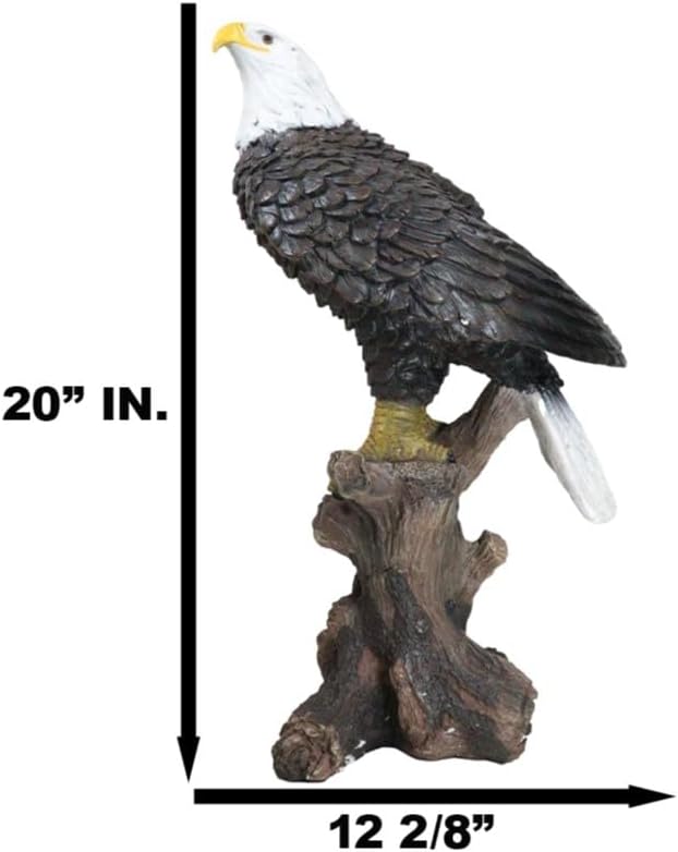 Ebros 21 Inch Tall American Bald Eagle Statue
