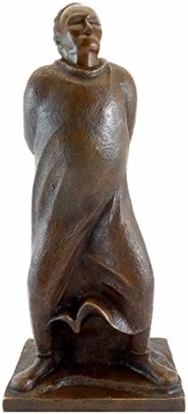 Kunst Ambiente Bronze Statue The Walker Signed Barlach 1