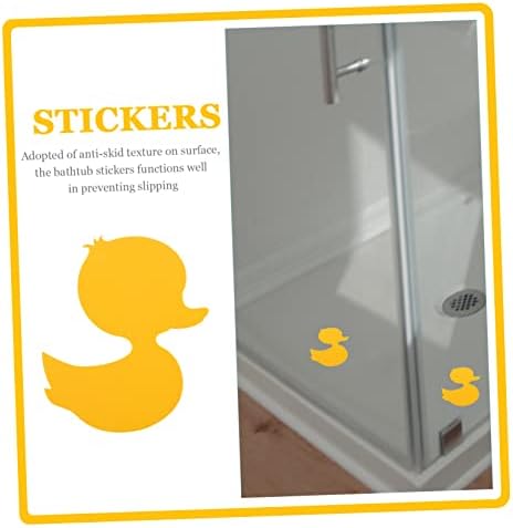PRETYZOOM Cartoon Bathtub Stickers - Anti-Slip Waterproof Bath Safety Decor