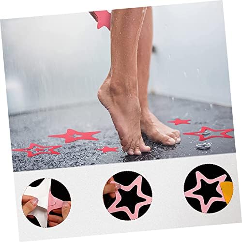 Ciieeo 12pcs Non-Slip Star Floor Stickers