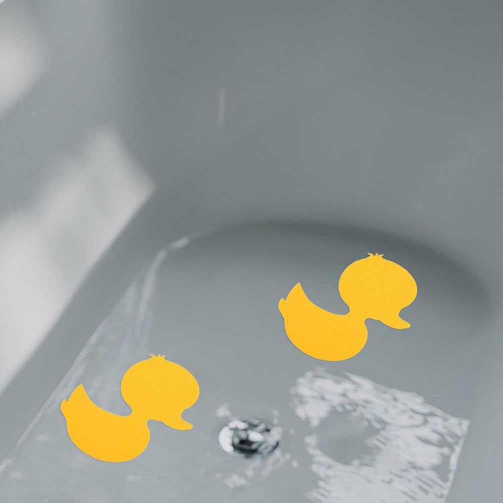 PRETYZOOM 20pcs Duck Bath Stickers Non-Slip Safety Decals 1