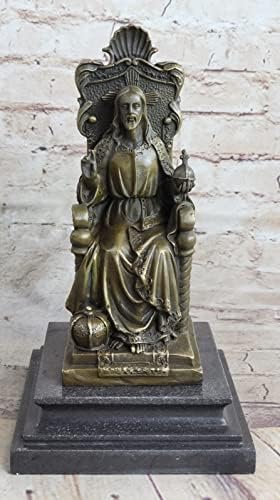 European Bronze Real Bronze Metal Statue Christian Jesus Christ Lord Angels Sculpture
