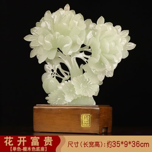 Chinese Feng Shui Resin Wealth Statue - 1265 1