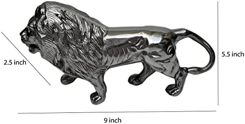 Aluminum Lion Statue Durable Home Decor Sculpture