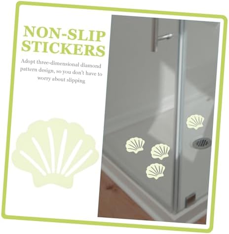 Shell-Shaped Non-Slip Bathtub Stickers 30pcs