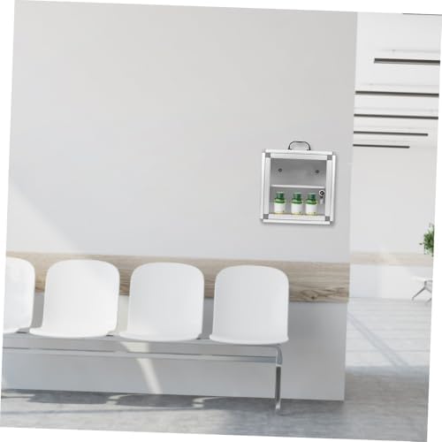 Wall Mounted Medicine Cabinet with Transparent Door for Easy Access