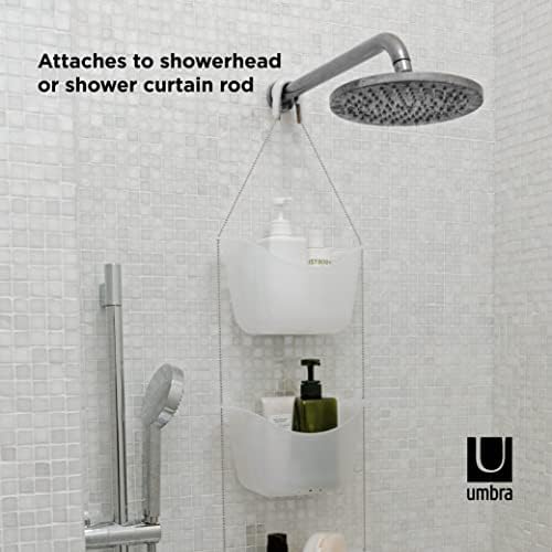 Umbra Bask Hanging Shower Caddy White
