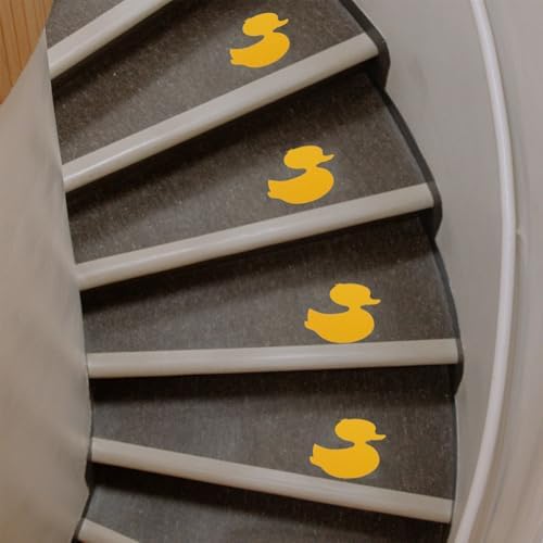PRETYZOOM 20pcs Duck Bath Stickers Non-Slip Safety Decals 1