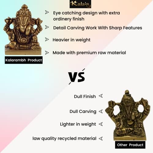 Bharat Haat Brass Ashoka Stambh Decorative Sculpture