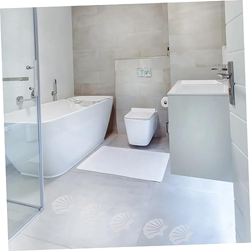 LIFKOME 12pcs Shell Shape Nonslip Bathroom Stickers