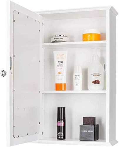 Wintue BTIF Single Door Mirror Cabinet