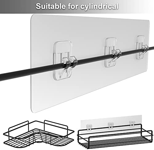 AOUKAR Shower Caddy Adhesive Stickers 2Pack No Drilling
