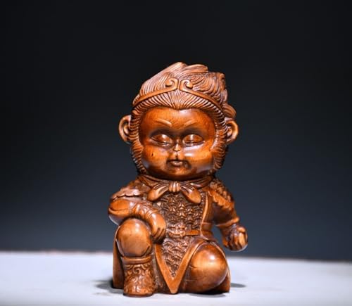 LimpaC Collection Boxwood Monkey King Statue
