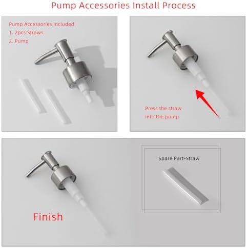 Haocoott 5PCS Modern Bathroom Accessory Set
