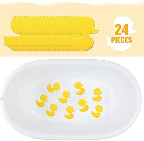 YANQINQIN 24PCS Non-Slip Bathtub Stickers