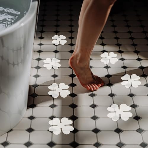Non-Slip Bath Mats 12 Pack Peva Wall Decals