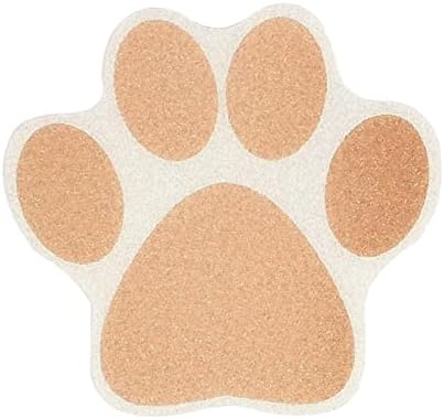 10PCS Bathtub Non-Slip Dog Paw Stickers - Brown