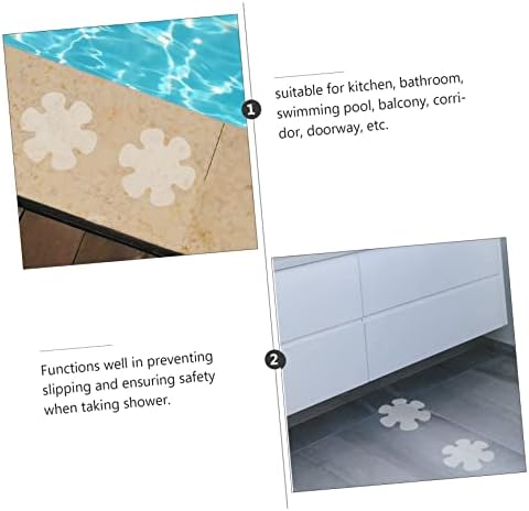Non-Slip Flower Decal for Bathtub Quick Install