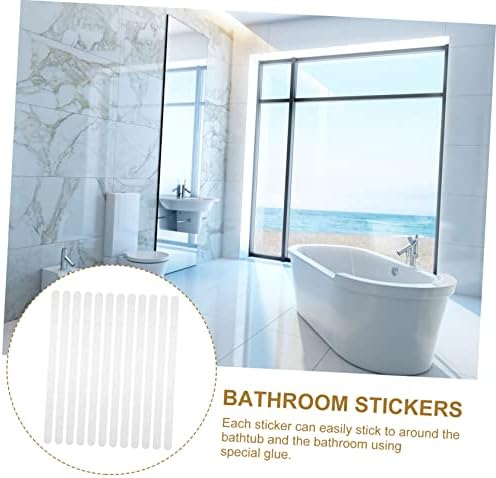 VOSAREA 12Pcs Non-Slip Bathtub Stickers for Safety