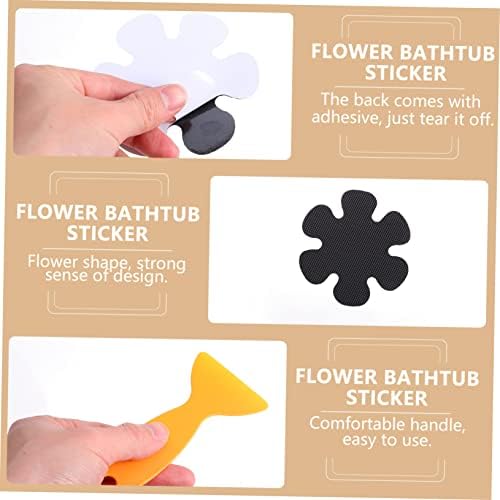 BRIGHTFUFU Bath Tub Non Slip Decals PEA Material