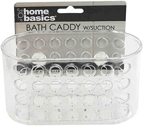 JOEYZ Wall Mounted Shower Caddy with Suction Cups